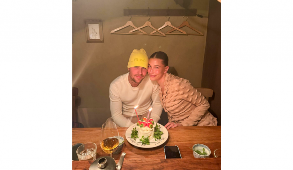 Justin Bieber Shares Loved-Up Birthday Selfies with Wife Hailey