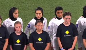 Iranian women’s team silently protests at AFC Asian Cup, does not sing national anthem