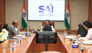Sports Minister Mansukh Mandaviya reviews preparations for Asian Games 2026