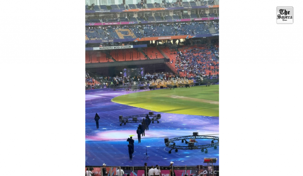 Falguni Pathak Performs at T20 World Cup 2026 Final Ceremony in Ahmedabad