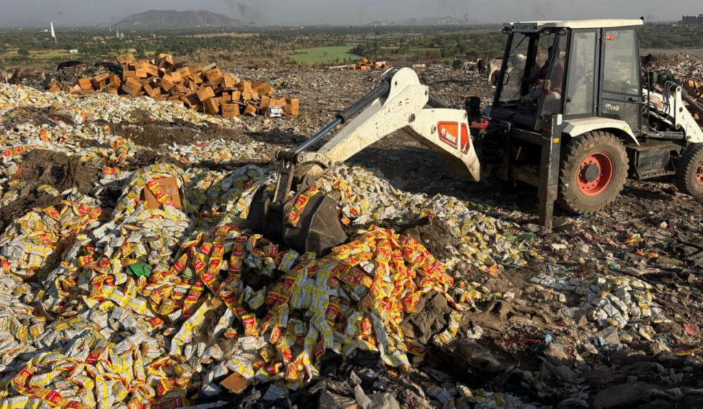 Rajasthan Food Safety Department Seizes 1.5 Lakh Kg of Expired Amul Products Sold With Altered Dates