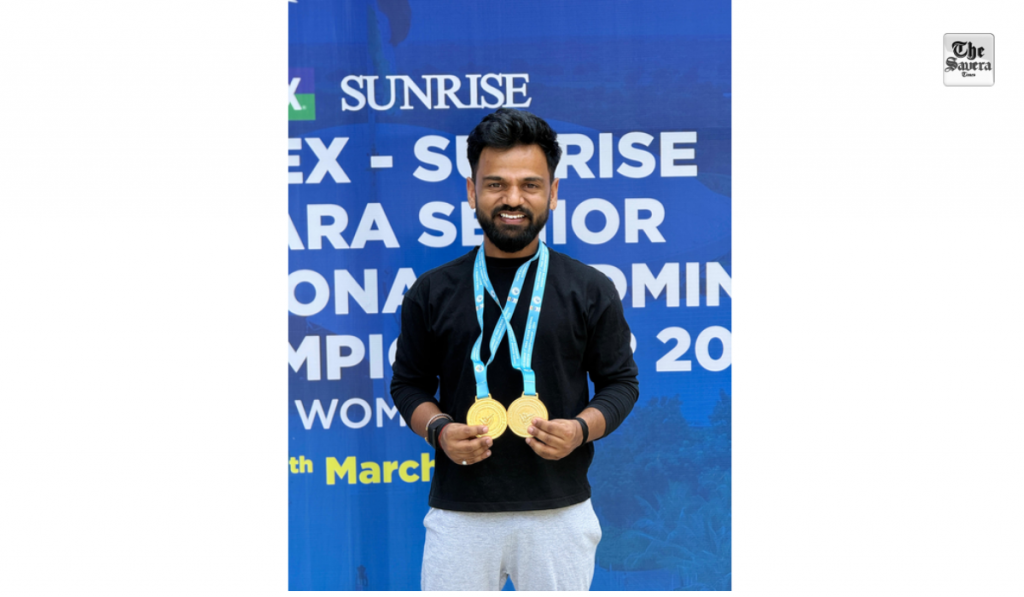 Krishna Nagar Wins Double Gold At Para Badminton Nationals