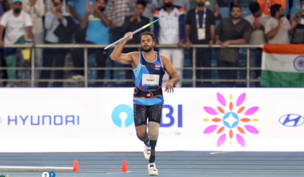 Sumit Antil says live events inspire young athletes after Grand Prix gold