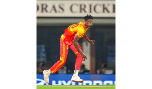 KKR sign Zimbabwe pacer Blessing Muzarabani for IPL 2026