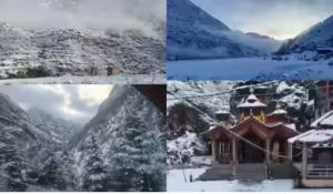 Fresh snowfall in Gangotri-Yamunotri, rain in lower Uttarkashi