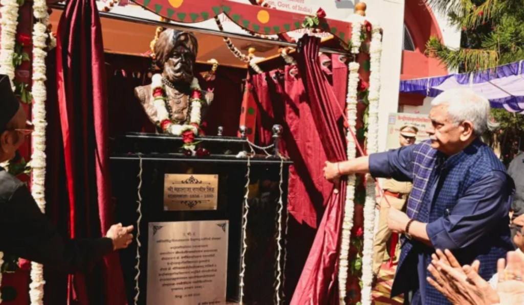 Statue of Maharaja Ranbir Singh unveiled in Jammu