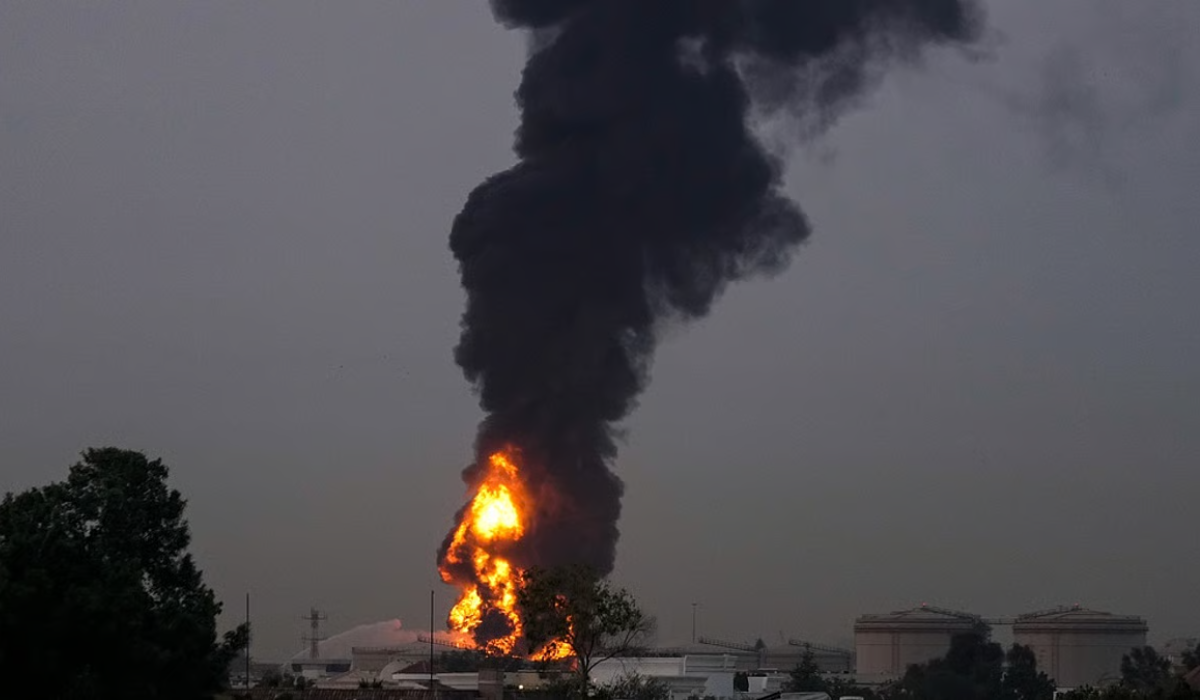 Iran drone hits Kuwait airport, triggers massive fuel tank blaze