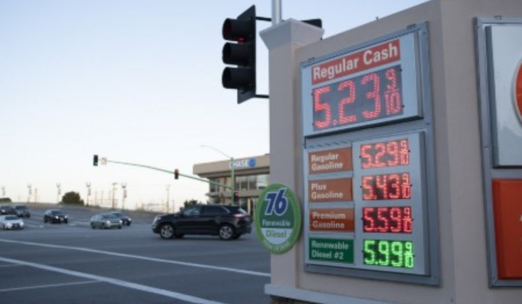 Diesel Prices in California Hit Record High Amid Supply Disruptions