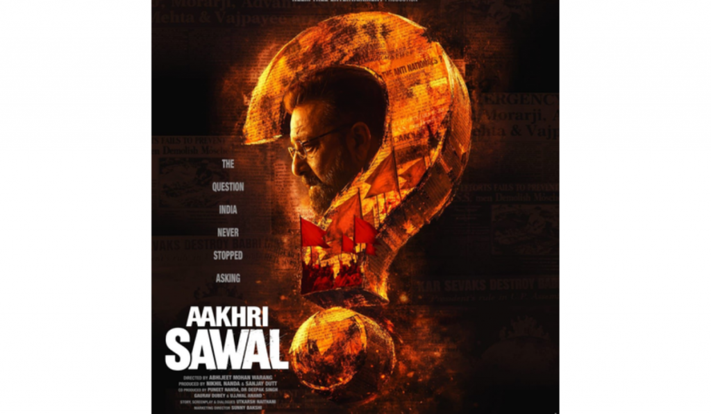 Sanjay Dutt’s ‘Aakhri Sawal’ to Release on May 15