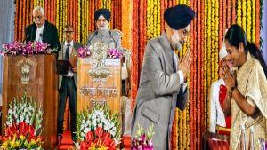 Former diplomat Taranjit Singh Sandhu takes oath as Delhi’s new Lieutenant Governor
