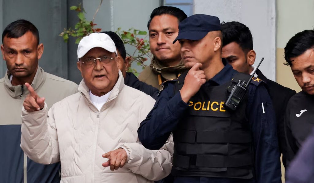 Nepal KP sharma Oli arrest