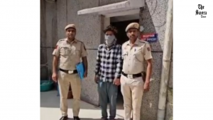 Delhi Police Nab Habitual Offender; Scooty, Knife Seized