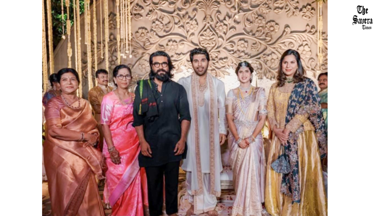 Ram Charan Wishes Allu Sirish–Nayanika a Blessed Journey