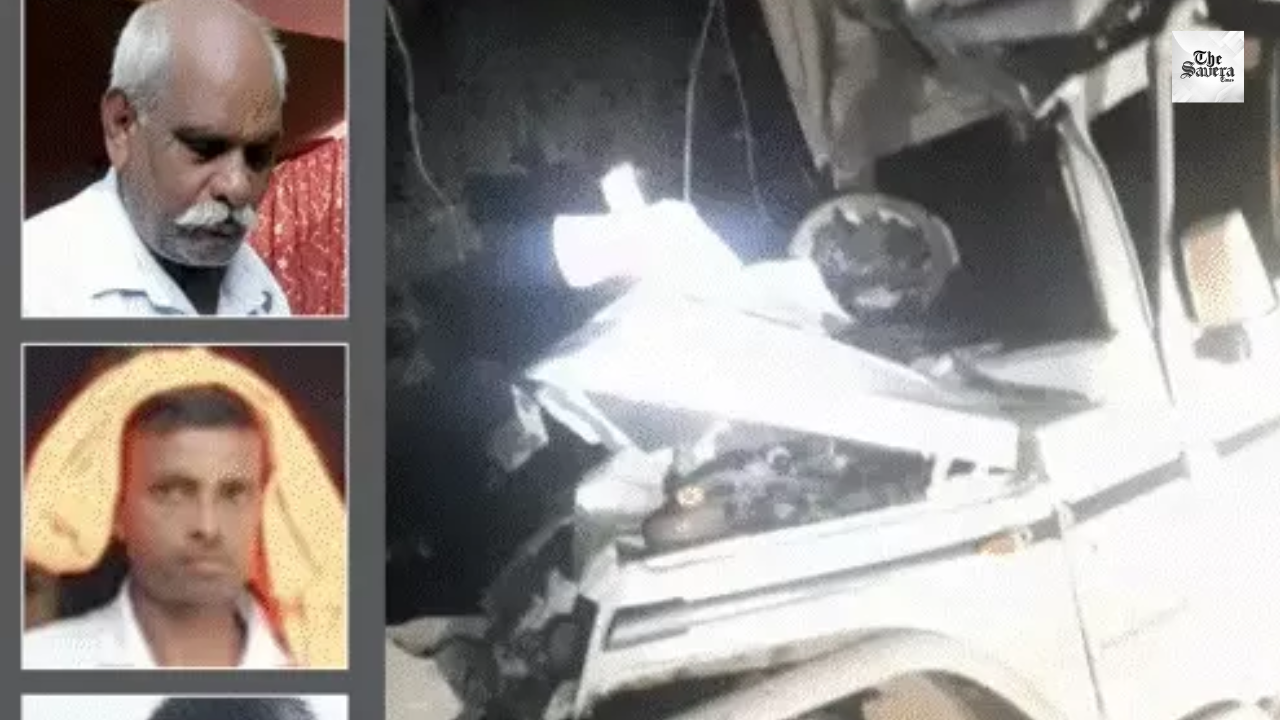 5 Killed as Bolero Crashes into Tree in Agra Tragedy