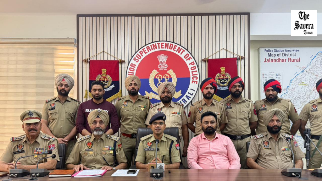 Jalandhar Police arrest 2 in ₹2 crore extortion case