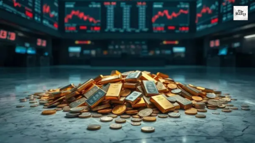 Gold below ₹1.60 lakh, silver pares losses