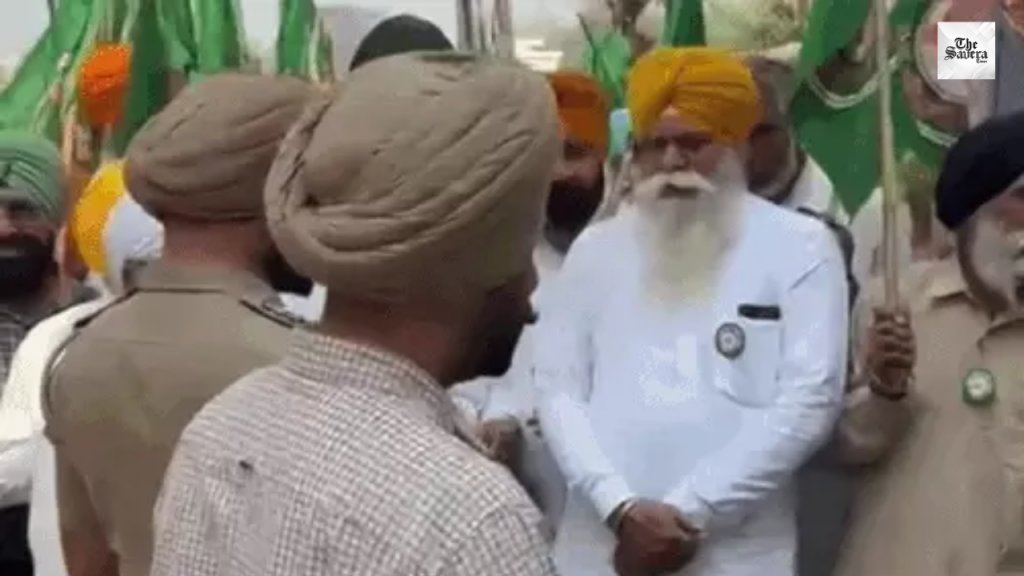 Farmers protest over Ladowal toll plaza in Ludhiana