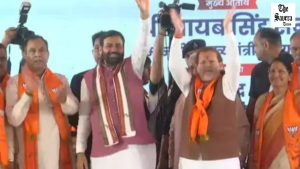 CM Saini slams opposition, announces Khanpur tehsil