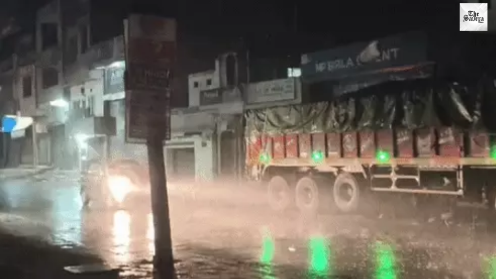 Rain and Hailstorm Affect Crops in Haryana