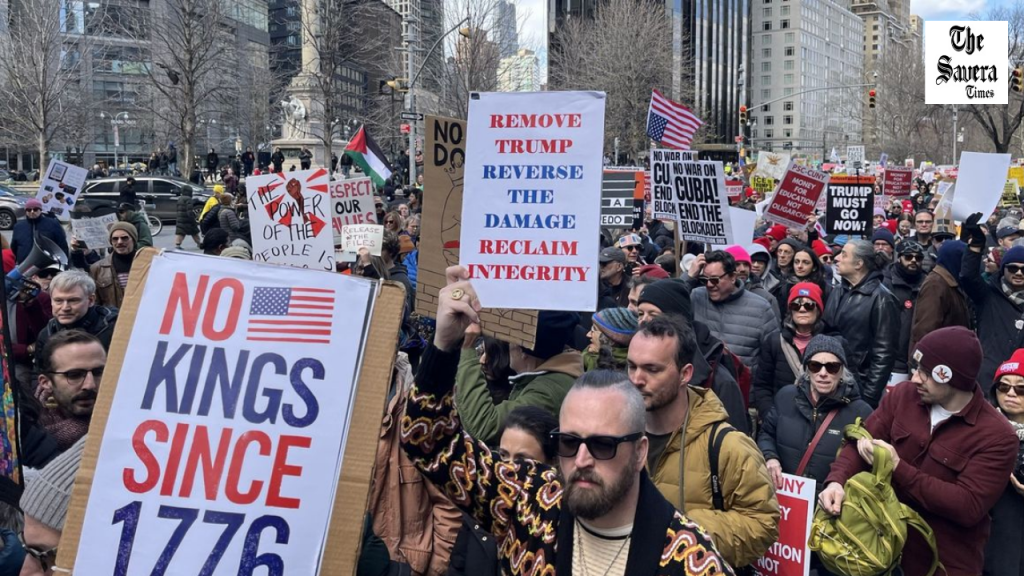Over 8 million join anti-Trump ‘No Kings’ protests