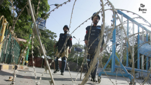 Several Injured as Police, Protesters Clash Near US Consulate