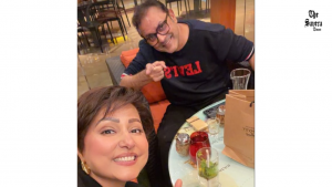 Hina Khan Reunites with On-Screen Father, says “Love You Daddu”