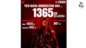 Dhurandhar 2 storms box office, earns ₹1365 cr global