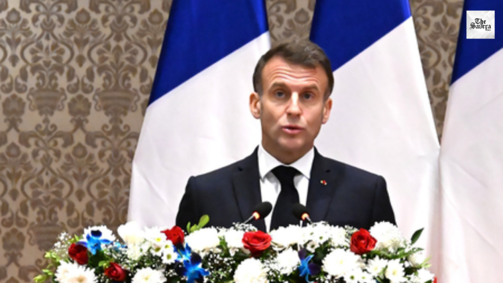 Macron Condemns Targeting of France in Conflict