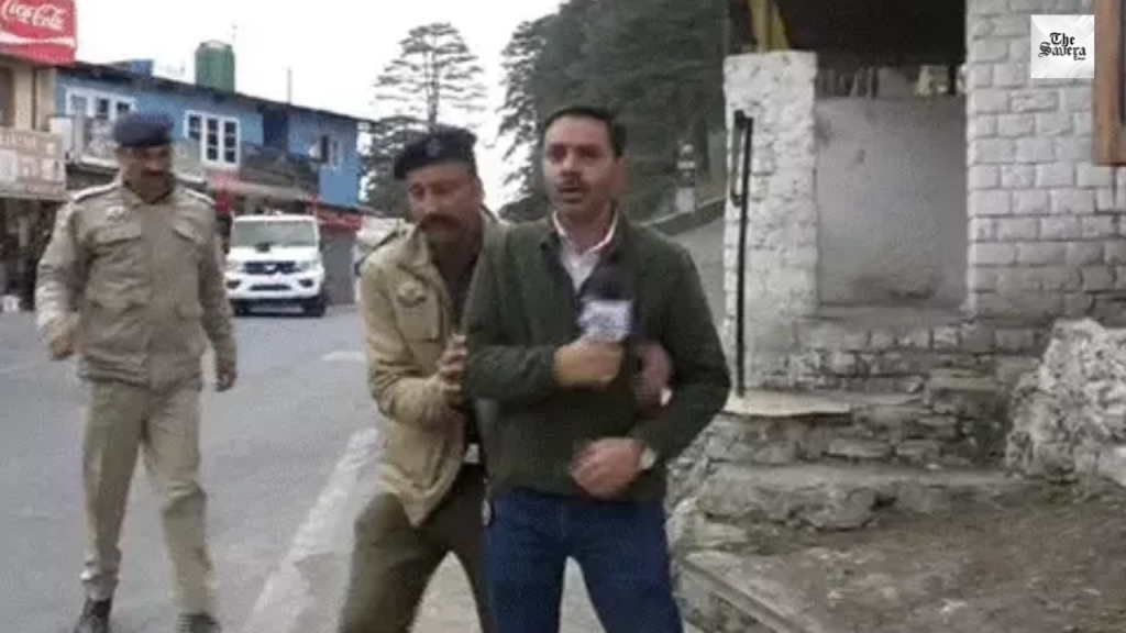 Shimla Journalist–Police Scuffle Sparks Row