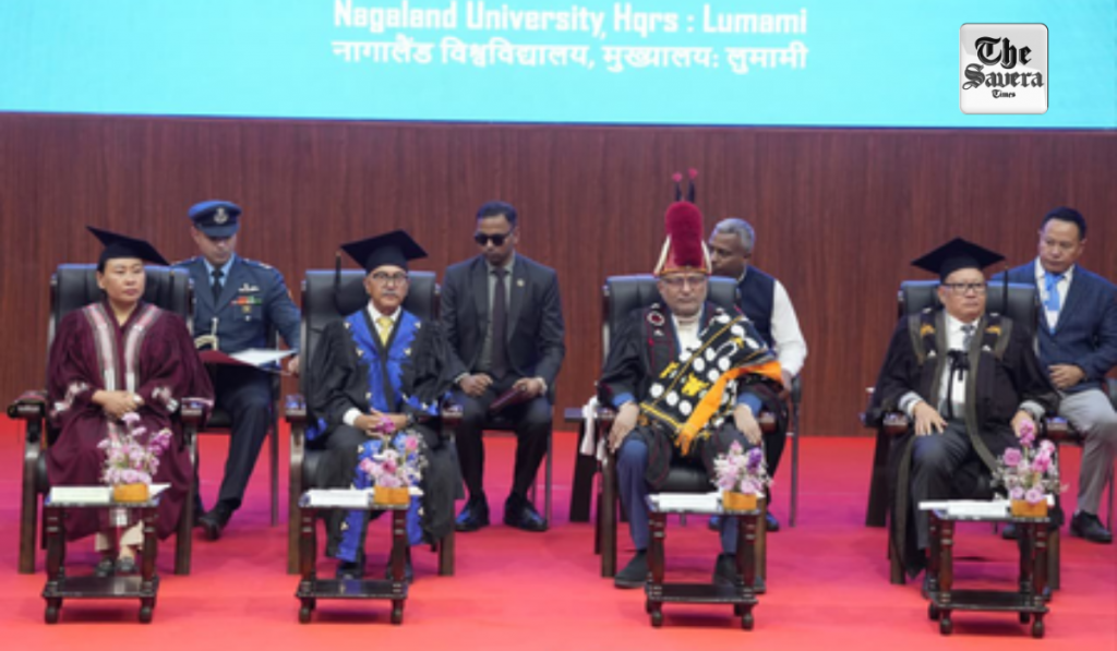 Vice Prez Radhakrishnan highlights Centre's focus on Northeast's development at Nagaland University convocation