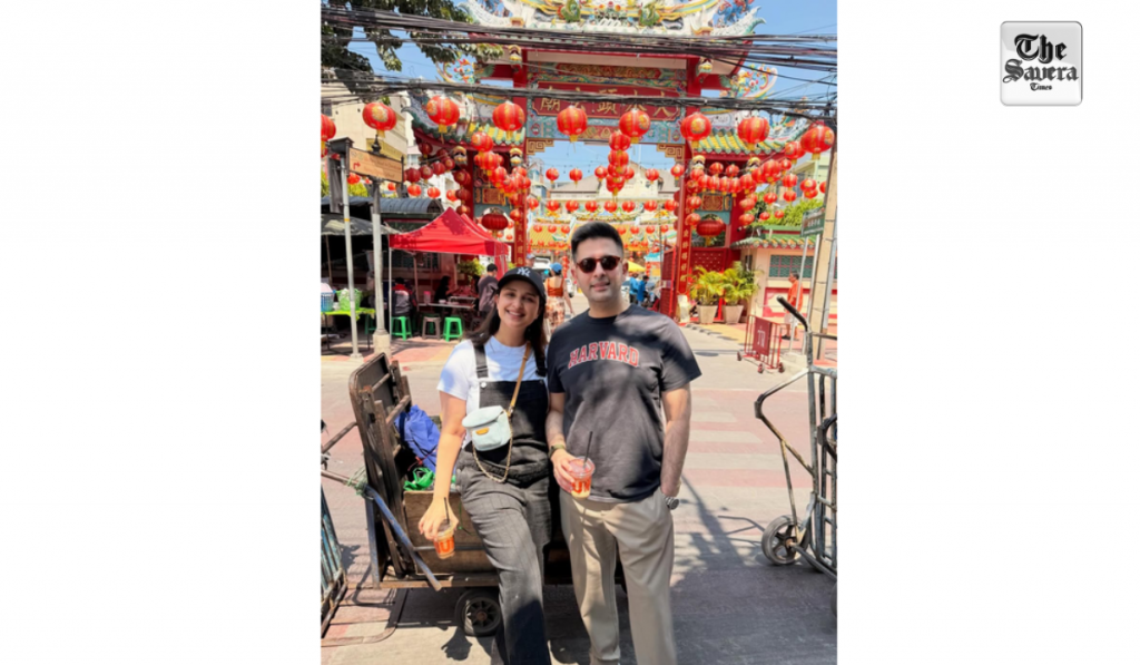 Parineeti Chopra & Raghav Chadha enjoy chill time in Chinatown during their family trip to Thailand