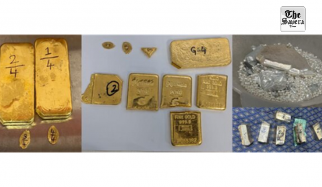 DRI seizes gold, silver, Indian currency worth Rs 14.13 crore; 6 held