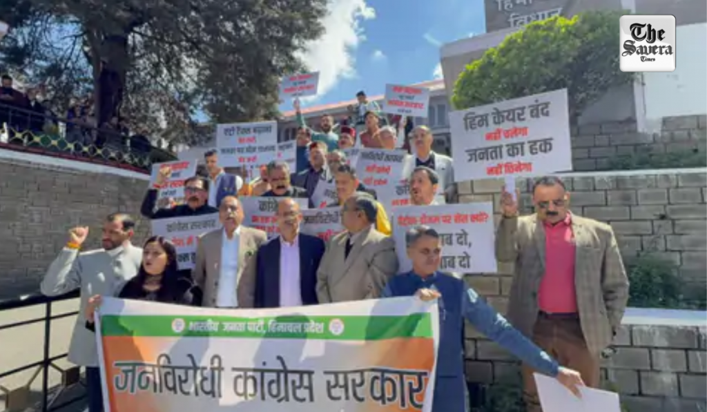 Himachal Assembly Session Begins Amid BJP Protest Over Fuel Tax, Key Issues Set to Dominate