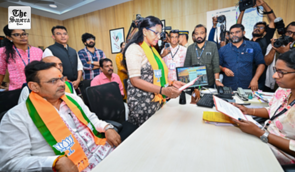 Rajasthan CM reaches Thiruvananthapuram for BJP nominations