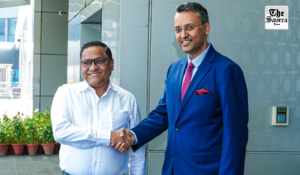 Sri Lankan Foreign Minister Vijitha Herath arrives in Delhi to attend Raisina Dialogue