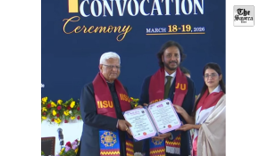 Women Are ‘Sabala’, Not ‘Abala’: Rajasthan Governor Haribhau Bagade at Convocation Ceremony