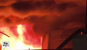 Fire Breaks Out in Barmer Readymade Garment Showroom, Children Rescued Safely