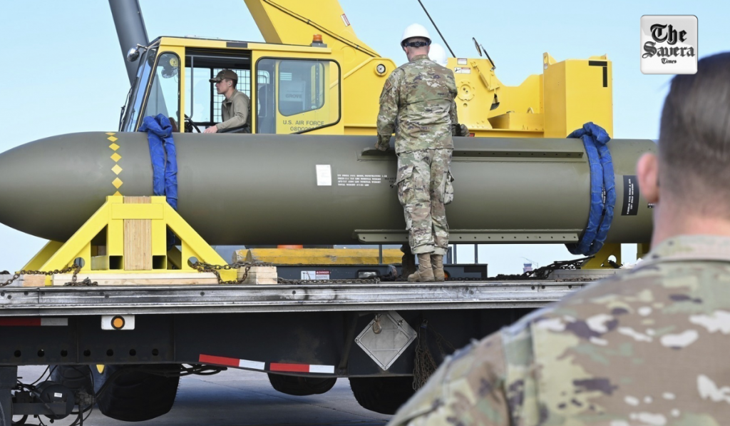 US Strikes Iran's Isfahan Bunker-Buster Bombs