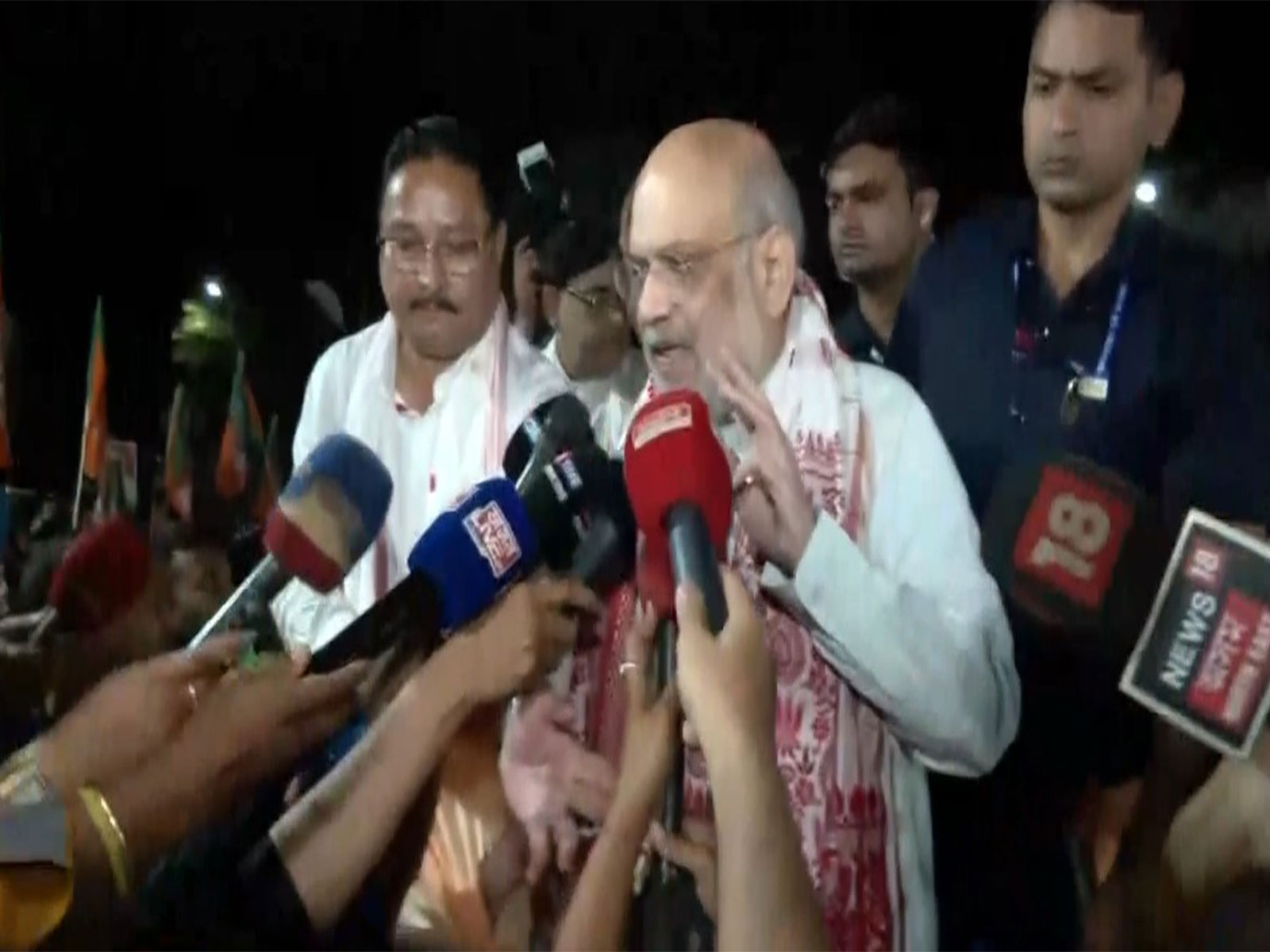 “People eager to form BJP govt:” Union Home Minister Amit Shah in Guwahati