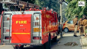 Fire Breaks Out at Delhi ITO Trade & Tax Building