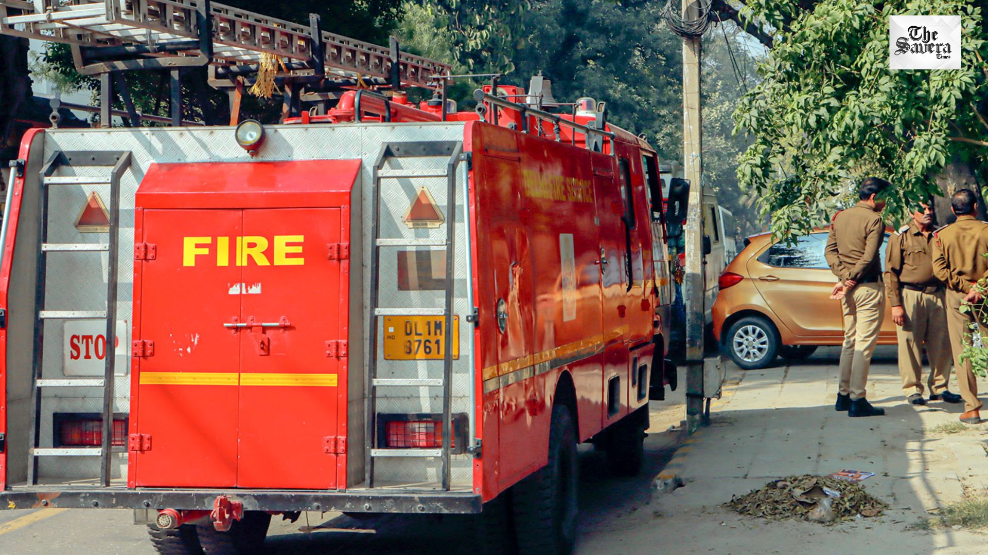 Fire Breaks Out at Delhi ITO Trade & Tax Building