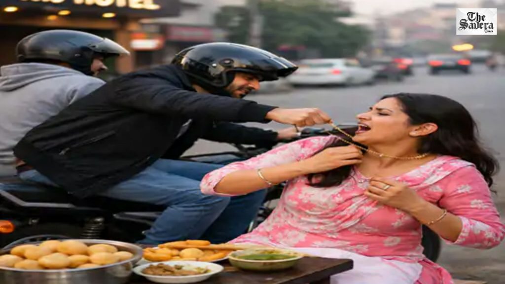 Ludhiana Woman’s Chain Snatched While Eating Golgappas