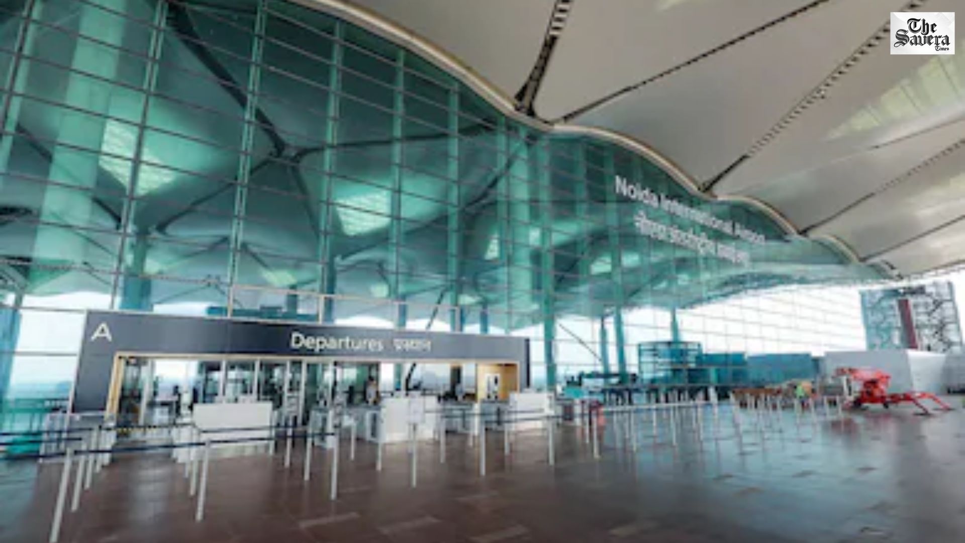 BJP Supporters Hail PM Modi Ahead of Noida Airport Inauguration