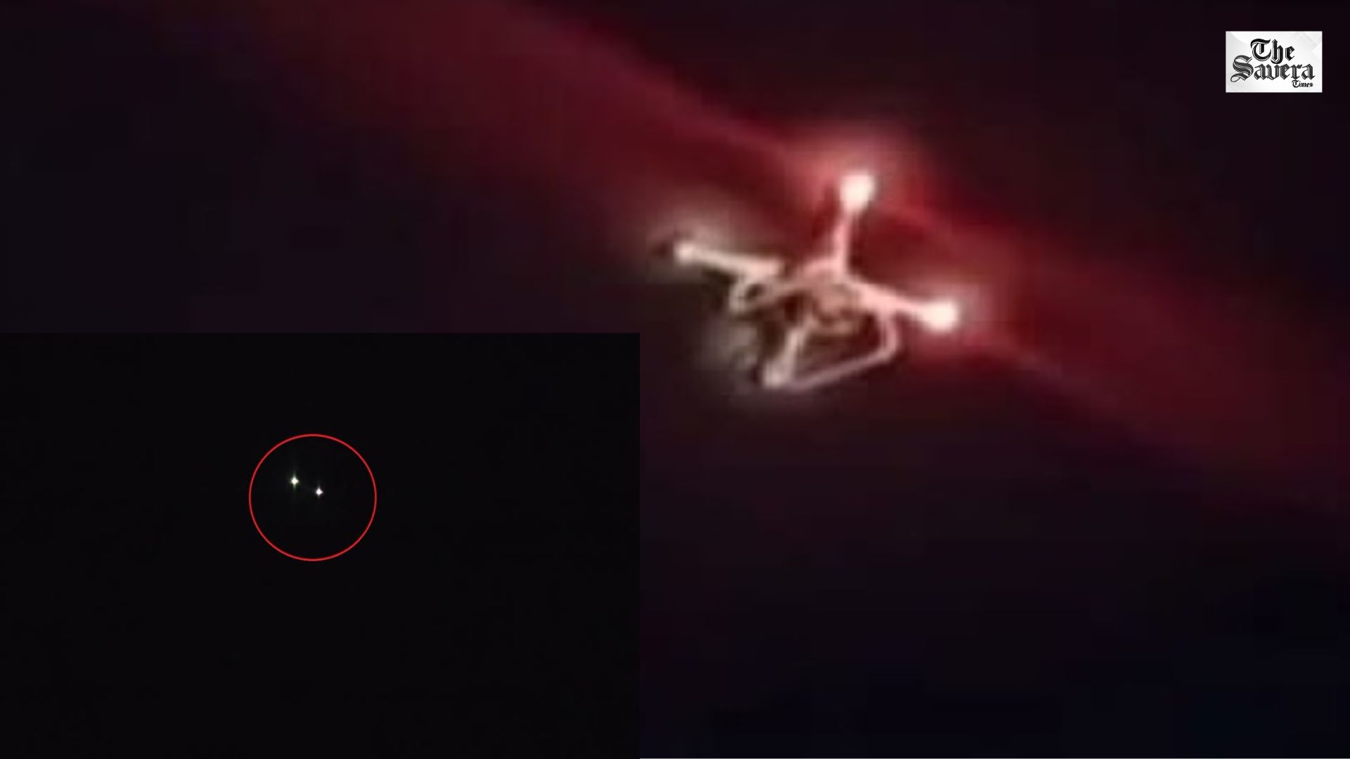 Mysterious Drone in Ramnagar Sparks Panic Among Villagers