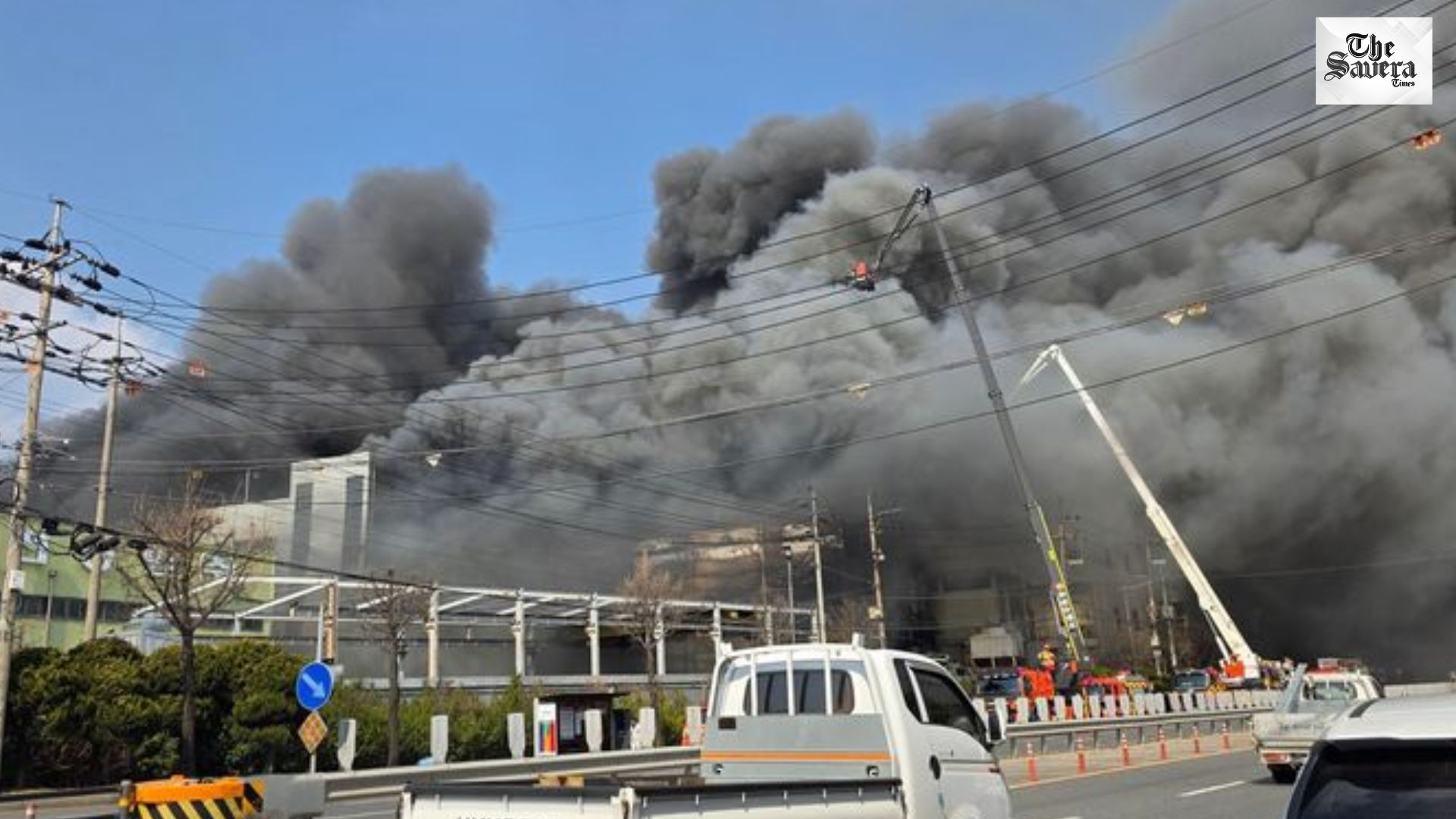 Fire at Daejeon Car Parts Plant Injures at Least 50