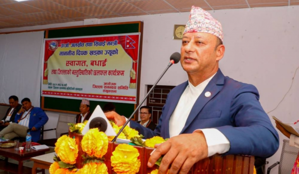 Nepal former Energy Minister Deepak Khadka arrested over money laundering charges