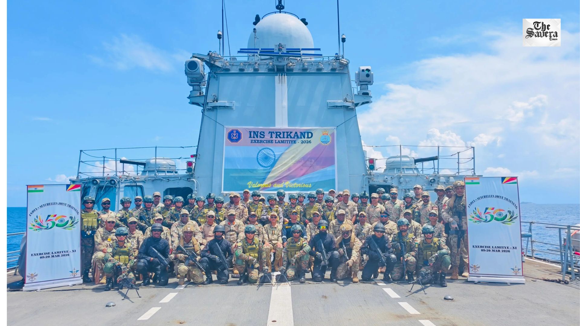 INS Trikand Concludes Seychelles Visit, Boosts Defence Ties