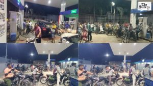 Petrol Pumps Crowded in UP; DM Appeals as Police Deployed