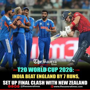 India Edge England in Thriller, Set Up T20 World Cup Final With New Zealand