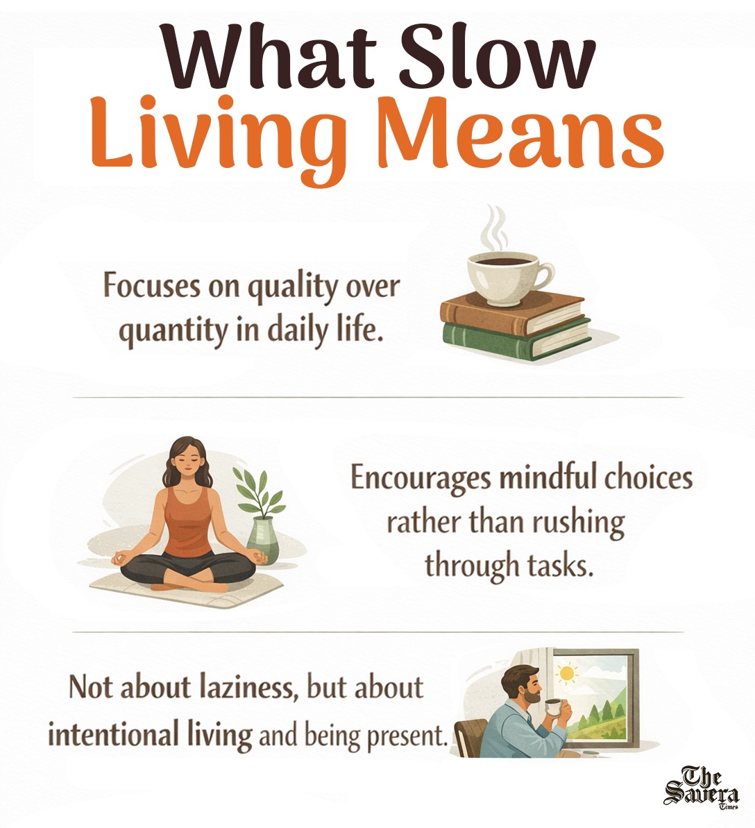 What Slow Living Means